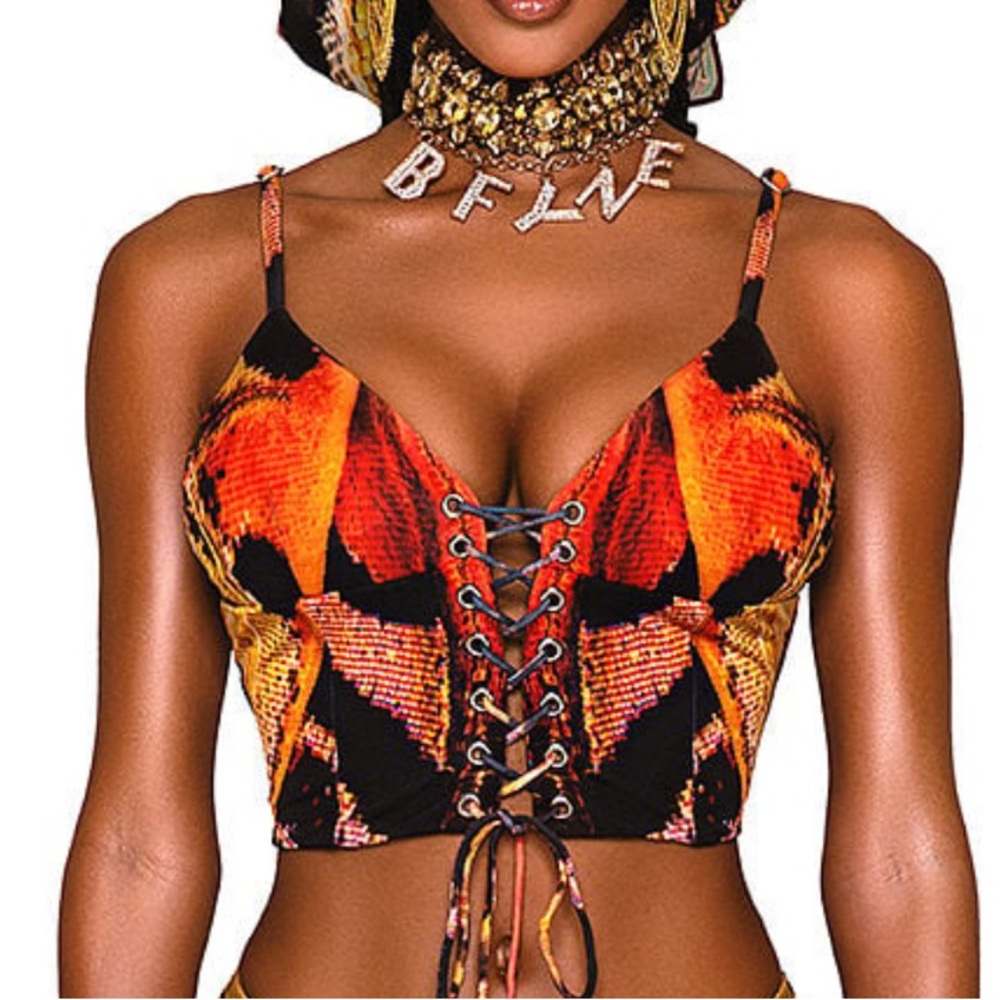 (L) BFYNE Swim Bikini Amila Top